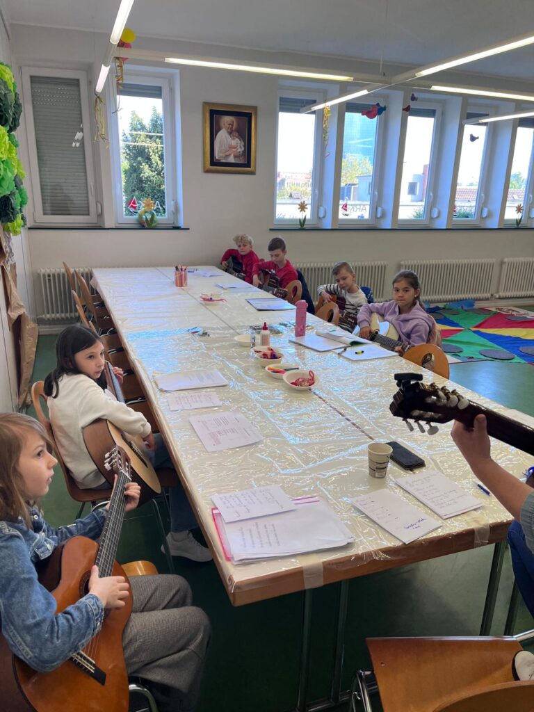 kwietniowe zajęcia GitArka
