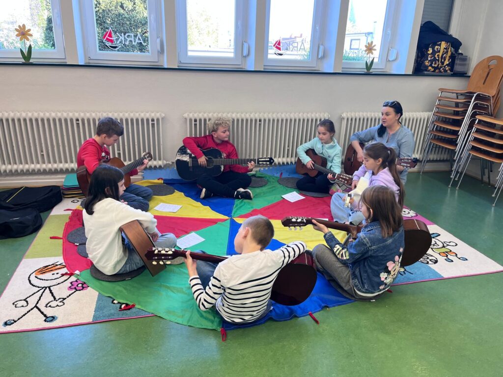 kwietniowe zajęcia GitArka