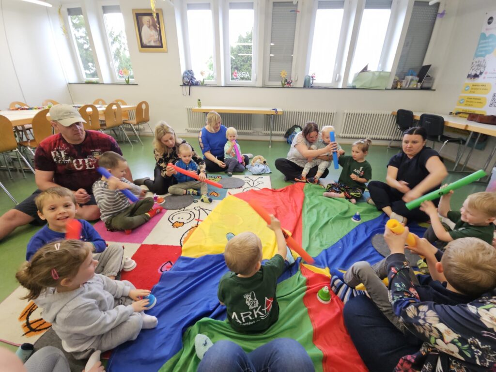 majowe zajęcia w grupie krasnale