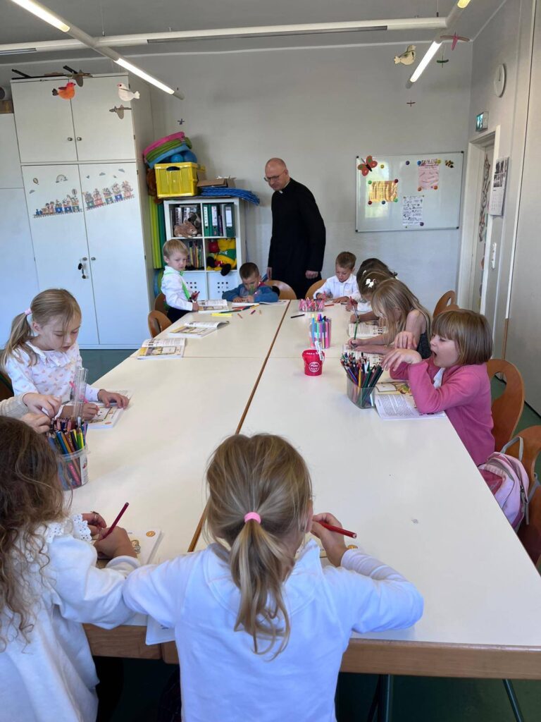 pierwszy dzień w zerówce Arki