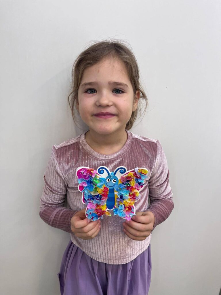 muzyka i wiosenne motyle w zerówce 